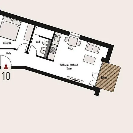 Apartment Ensemble 10 Balt *